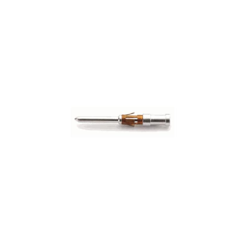 Contact à sertir, mâle, 10A, argent, 0.75mm²